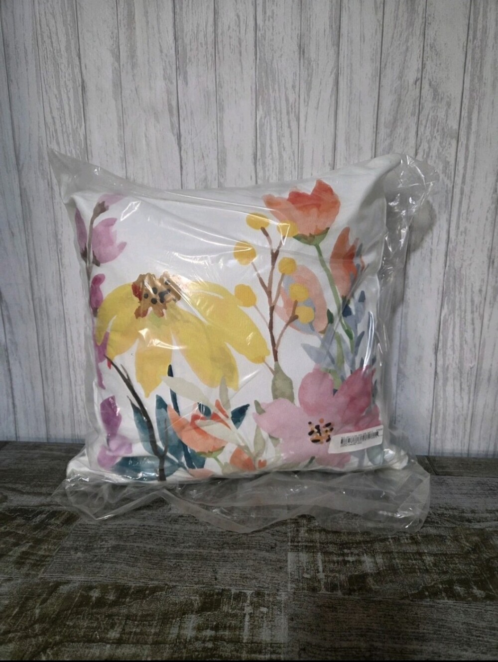 Stupell Mixed Vivid Wildflowers Decorative Printed Throw Pillow Design by Kim...